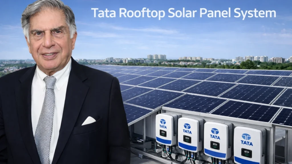 Tata Rooftop Solar Panel System